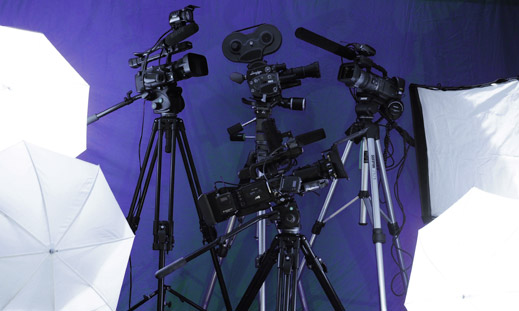 American Film's Team Camera and Movie Equipment