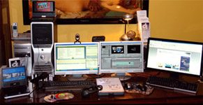 American Film Team Video Editing Station